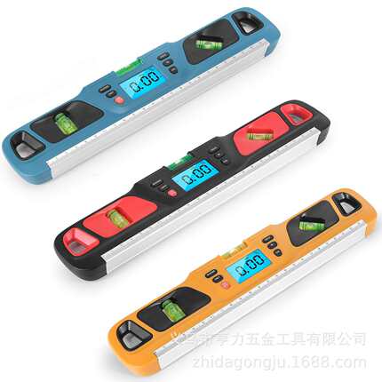 数显水平仪角度尺 HW-200水平尺多参数角度尺 应用广泛电子坡度仪