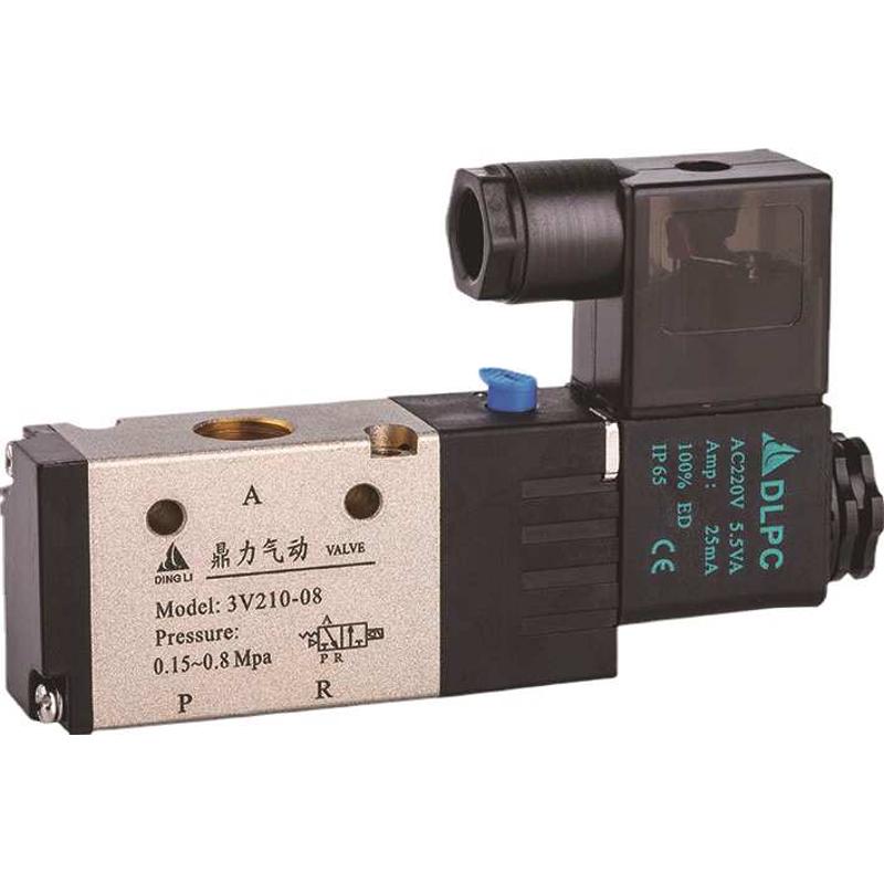 DINGLI 鼎力气动 3V310-10 二位三通电磁阀 鼎力3V310-10电磁阀