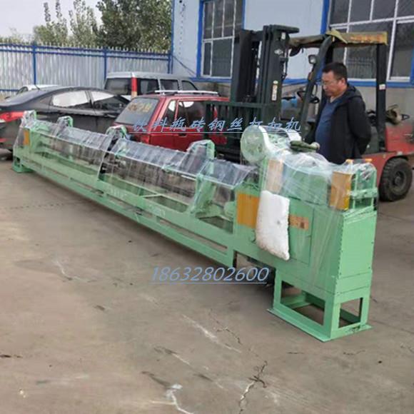 全自动钢丝打扣机打包线双头折弯机 打包钢管的线扣机器