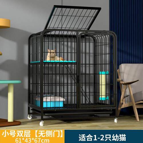 高档成人猫笼别用三层特大号猫墅家带猫笼猫笼厕所的小猫笼