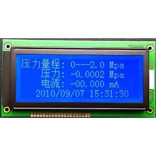 19264液晶屏LCD 蓝底白字显示，KS0108控制，全新高亮,防紫外线