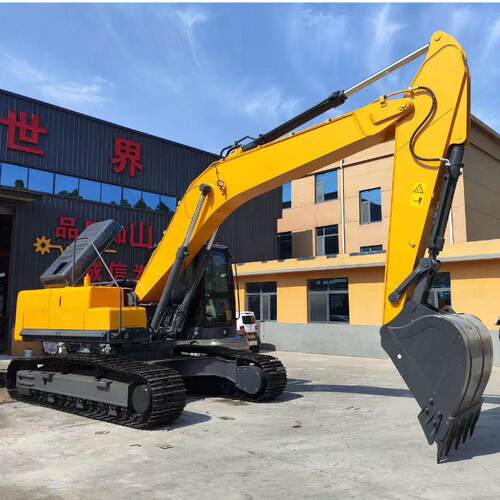 大型挖掘机履带式挖机重型工程破碎20吨矿山土方建筑工地用挖土机