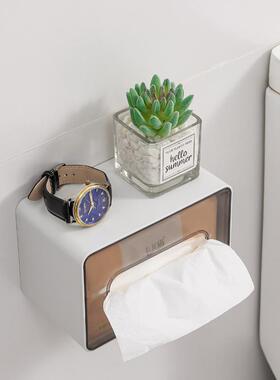 Toilet Tissue Paper Holder Shelf Bathroom kitchen Towel Roll