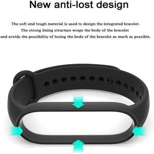 Wri Smartwatch For Xiaomi Band Silicone Strap