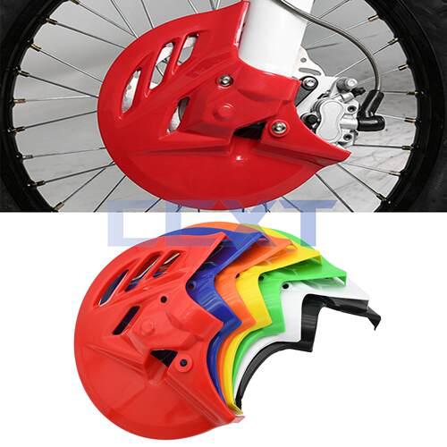 正林T4M4M7MX6波速尔M1/5极盗者越野摩托车前刹车护罩护盖保护盖