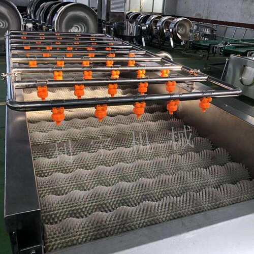 蔬菜清洗机苹果鼓泡清洗设备大型果蔬清洗设备利宇供应