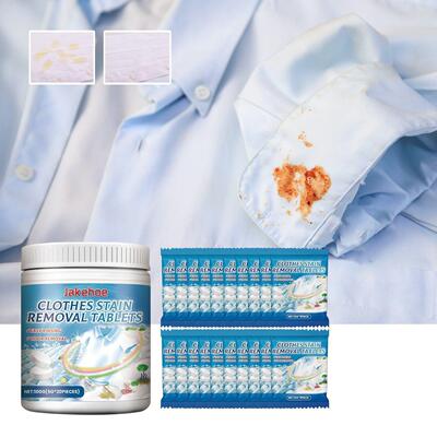 Jakehoe Stain-Removing Effervescent Tablets: Deeply cleans s