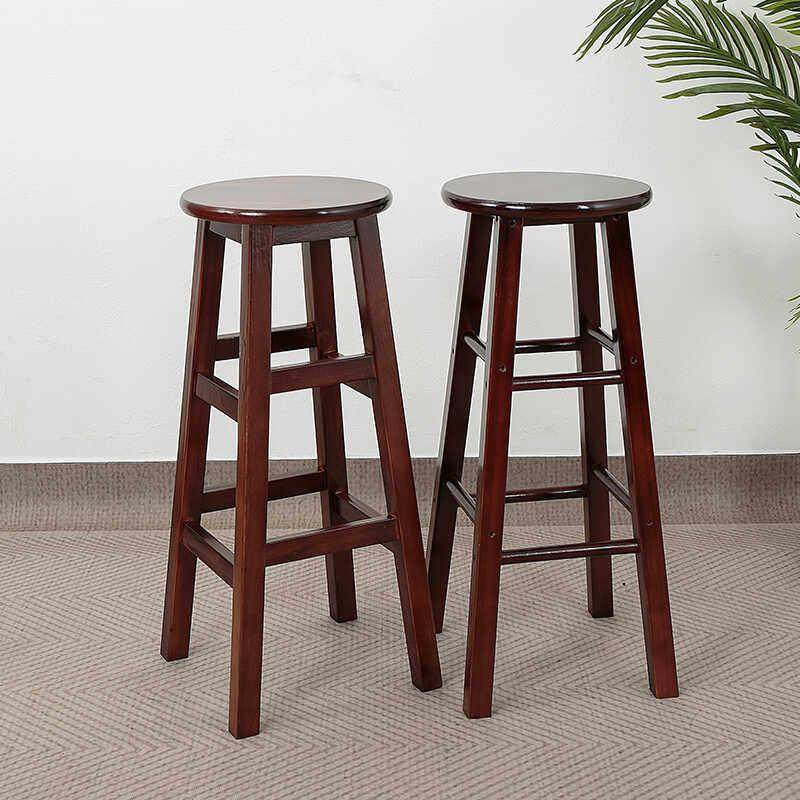 需定制实木吧椅黑白吧凳高脚吧凳实木高凳覆古酒吧椅奶茶店高凳手,商业/办公家具,酒吧凳,淘宝优惠券,粉丝福利购,淘宝优惠卷