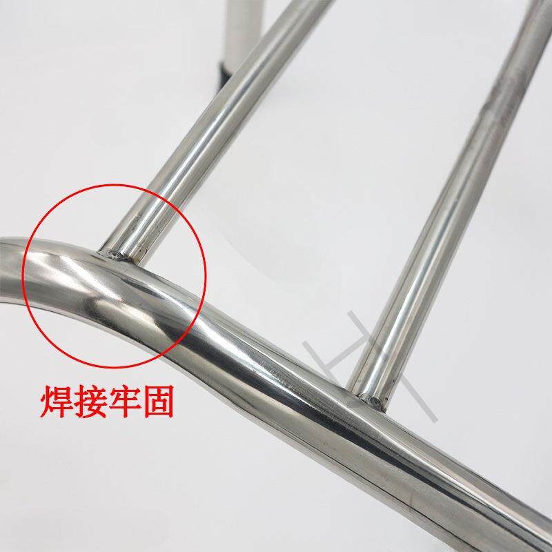 洗无品牌/头床钢配件理发脚椅踏家用落地脚可移动踏脚垫美发椅不