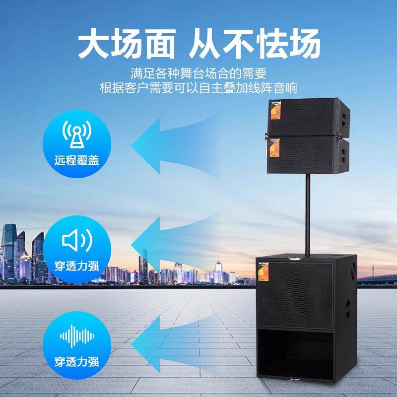 单10寸有源线音箱18单寸阵低音炮远程演出大功大型舞台音响率S2-1