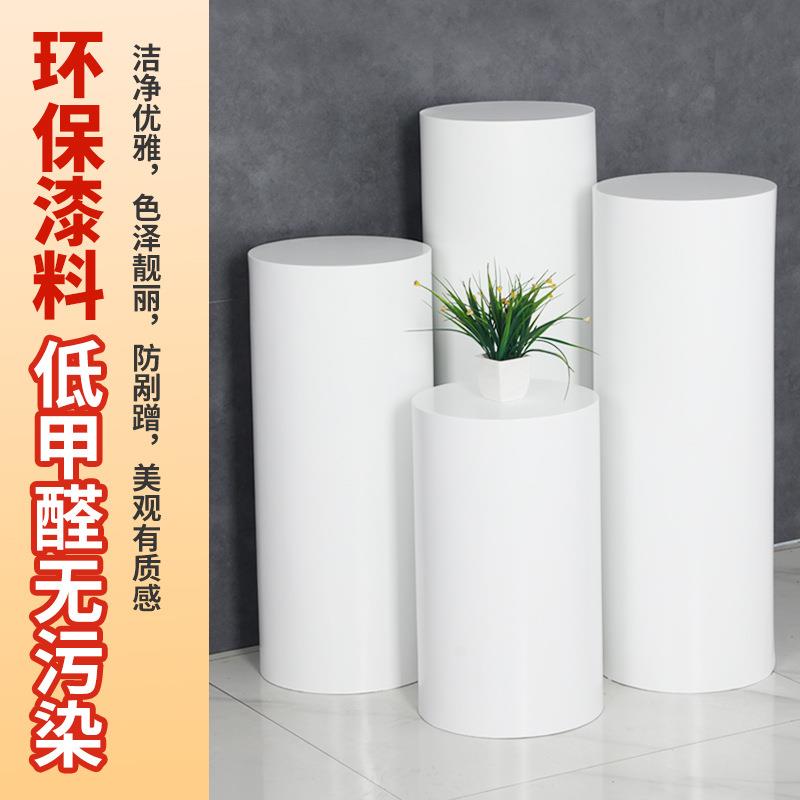 圆佐致（收形示陈列烤漆地台橱柜窗模特站台网红摆台手办柜展柜示