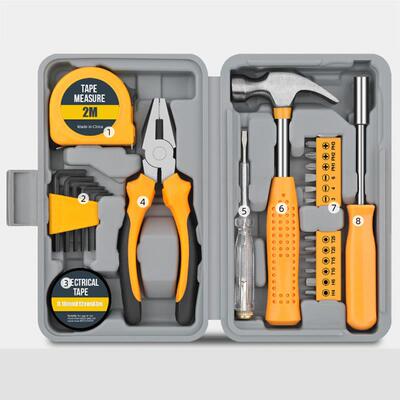 Versatile home toolbox Repair tool kit Maintenance set
