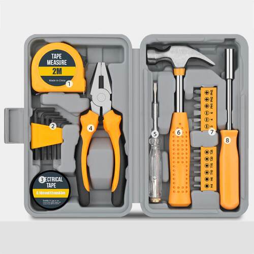 Versatile home toolbox Repair tool kit Maintenance set