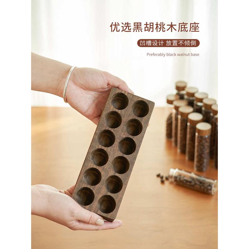 S588罐子密封罐感玻璃罐便携咖啡罐保存收纳试管分装瓶储存罐