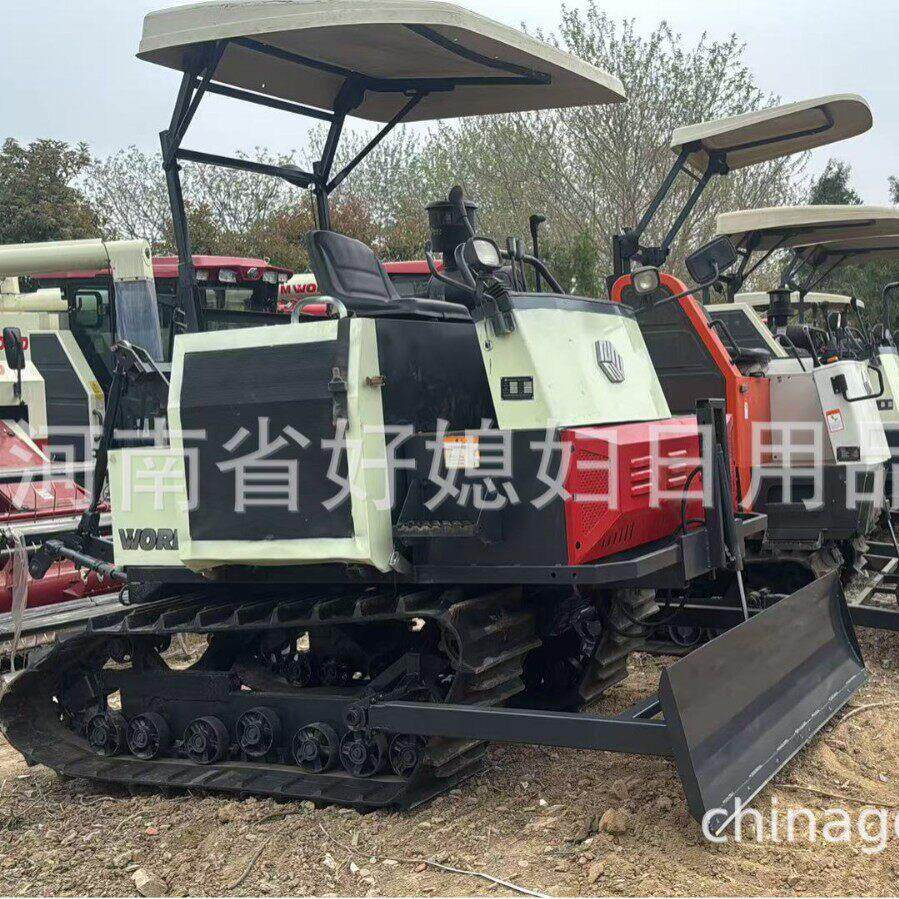 热销二手沃德FMWORLD102HP旱水两用精度履带旋耕机旋铲机
