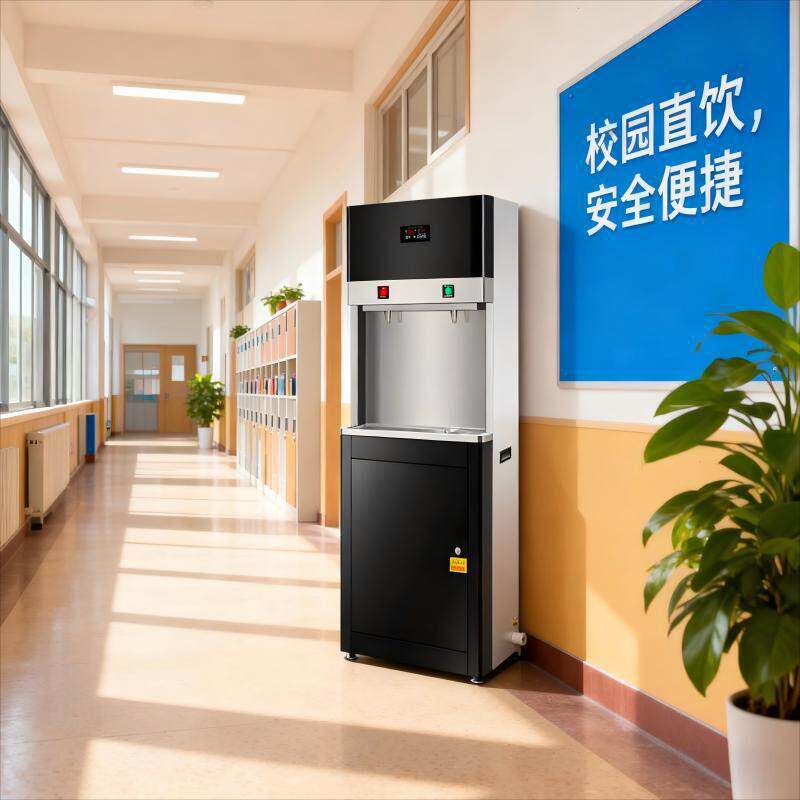 节能饮水机一开三温直饮机温热净化校园不锈钢饮水台商用开水器