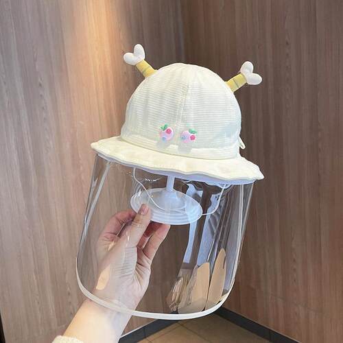 婴幼儿外出防护面罩儿童全脸新生婴儿小月龄宝宝初生防疫帽防飞沫 - 封面