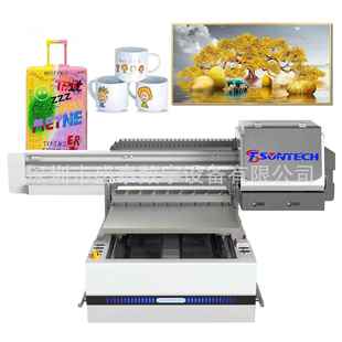 玻璃 609F0UV平板打印机亚克力 板高精打印度设 F6090 木盛泰STST