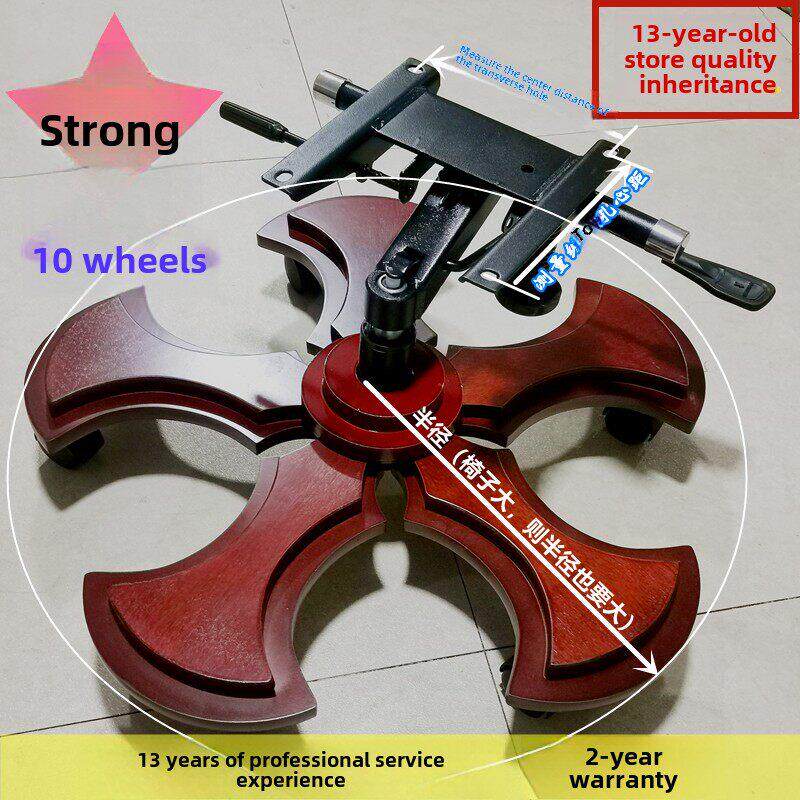 采购产品十轮老板椅基础行政椅配件办公椅底盘椅三脚架转椅配件