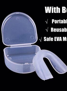 Clear Gum Shield Teeth Protector Mouth Guard Piece Rugby Foo