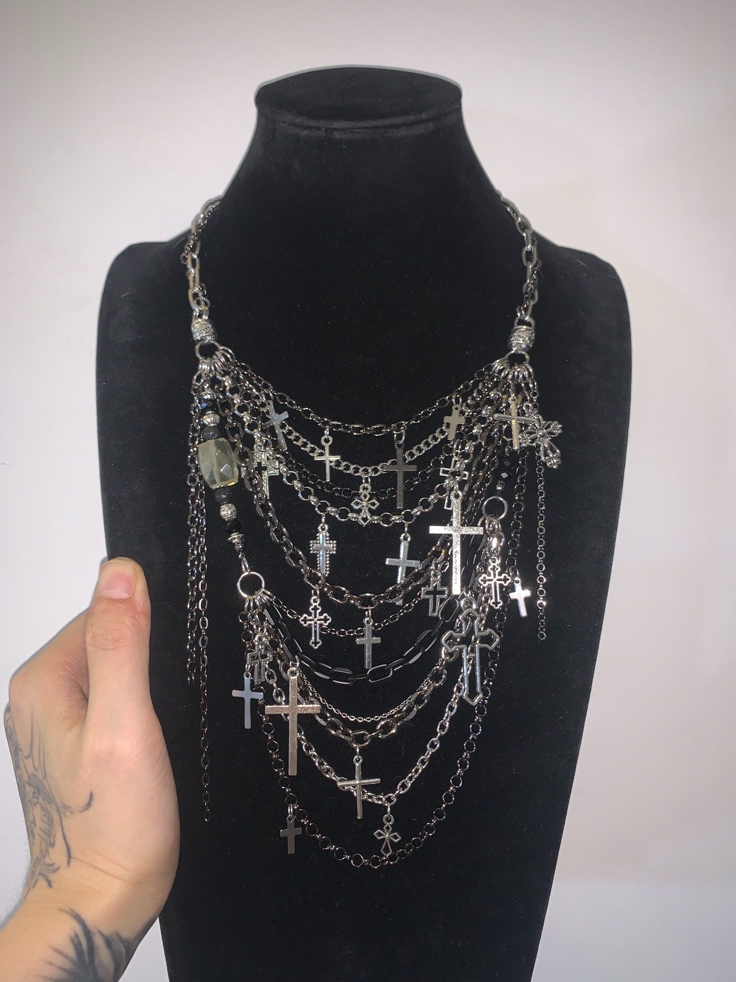 thumbnail for [I.G.W.D] Avant-garde vision necklace