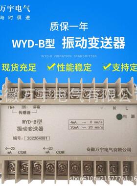 WYD-B振动变送器（双通道）振动传感器