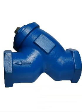 Y型过滤器GL41H供应硬密封不锈钢法兰过滤器重型管道式蒸汽过滤器