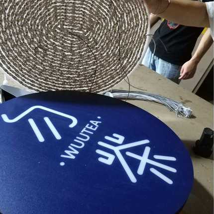 加工精品迷你发光字led不锈钢发光字亚克力包边树脂发光字价格