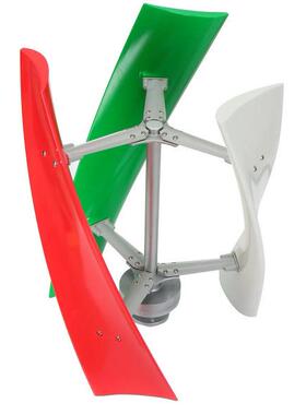 15FD-800w0阳0电风力涡轮机12v24Wv垂直轴风力发机带MPPT太能控制