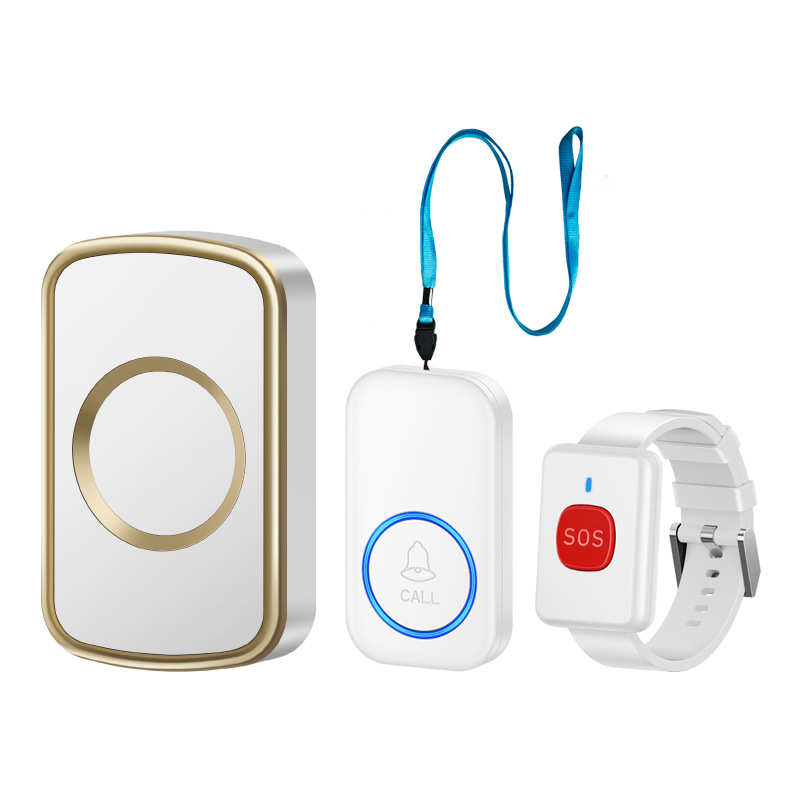 挂绳可器紧急带手器求救护理月子呼叫携带呼叫器老人无线病人交流