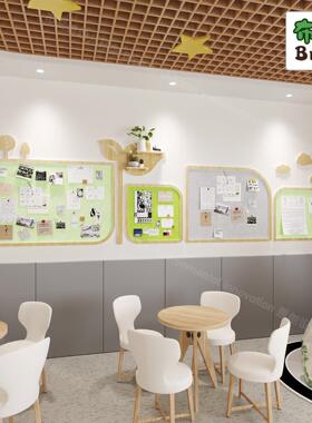 幼儿园主题墙背景墙文化墙照片墙公告栏展示板环境装饰布置毛毡板