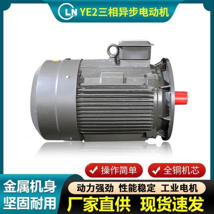工厂现货交流异步电机铜芯电机YE2-315M-4-132三相异步电动机
