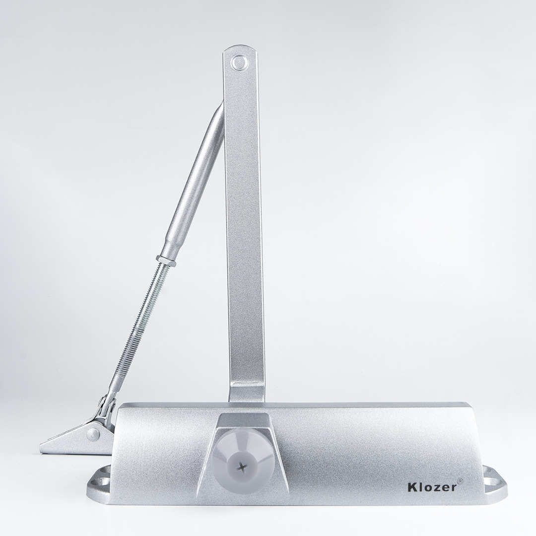 防火门闭门器三角款液压缓冲自动关门器平移推拉三角机门限位器