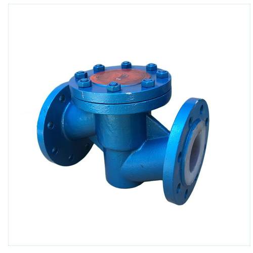 铸钢衬氟止回阀升降式止回阀H41F46-16C铸钢止回阀防腐单流阀