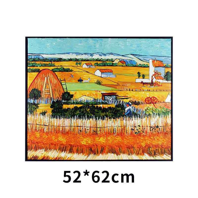 高档价油画漏手捡绘油手画清仓纯工成品画大芬村特油画挂画小幅装
