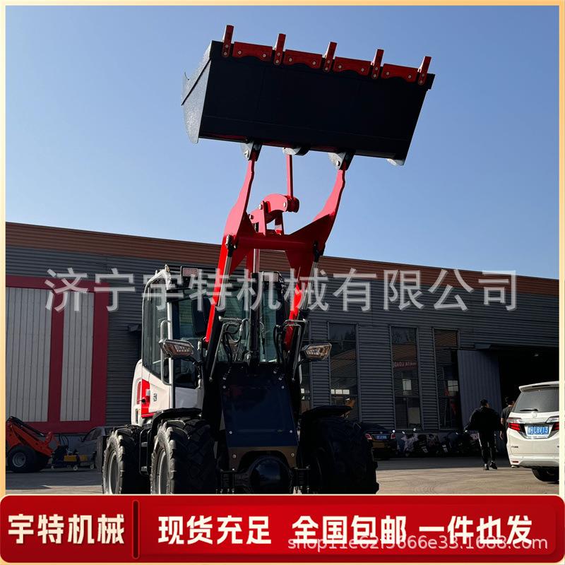 铲车矿用井下小型装载机实心轮胎铁矿出渣用巷道铲运机