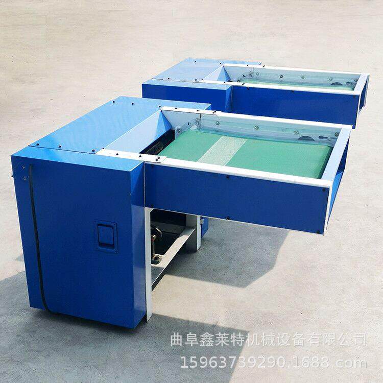 螺旋型三维卷曲纤维开松机旧丝绵头开花机沙发坐垫海绵填充机