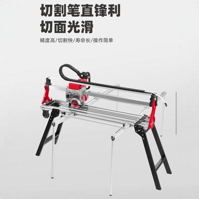 石井全自动瓷砖切割机多功能电动台式推刀45度倒角开槽磨边机水刀