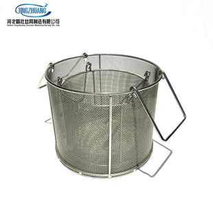 304不锈钢网篮不锈钢网筐不锈钢手提篮筐304不锈钢清洗金属网篮