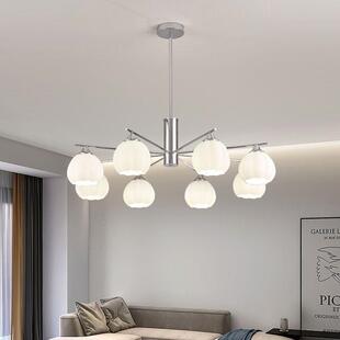 新款 房间大厅吊灯 客厅灯吊灯现代简约奶油风卧室餐厅吊灯创意个性