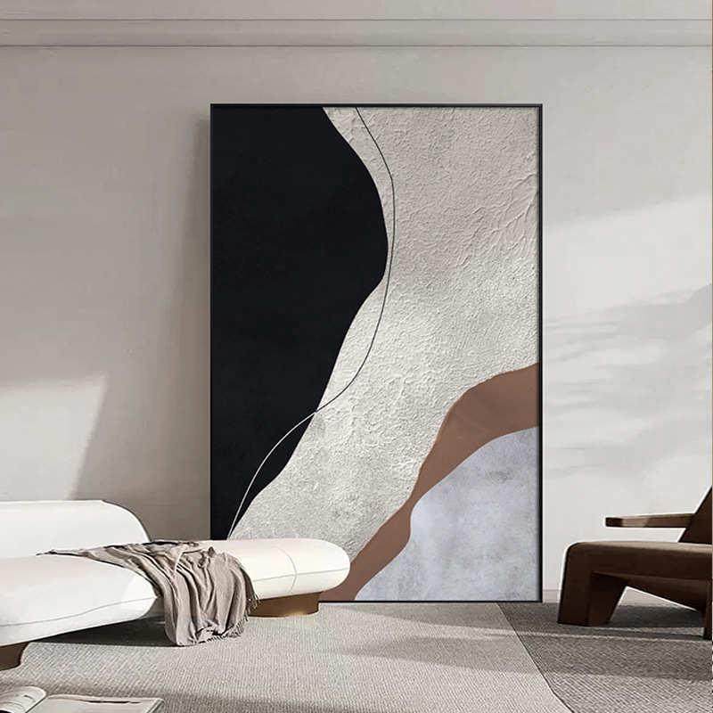 现代简约沙发背景墙装饰画抽象客厅挂画大幅落地画高档大气玄关画,家居饰品,现代装饰画,淘宝优惠券,粉丝福利购,淘宝优惠卷