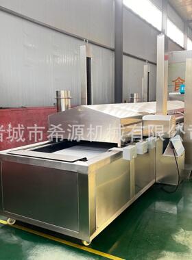 全自动小龙虾油炸流水线香辣脆油炸设备油豆腐温油炸机