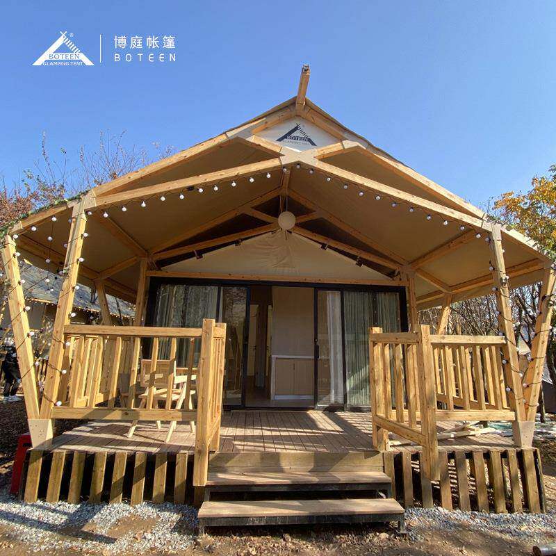 户外野奢式大型网红景区露营地度假屋农家乐民宿酒店帐篷