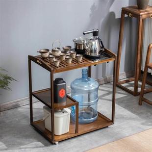 移动小茶台茶桌家用阳台车客厅简约茶几功夫茶盘茶具烧水壶一体