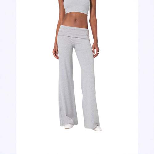 Women's Striped Flare Pants High Waisted Bell Bottoms