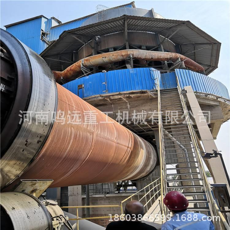回转圆滚筒干燥成套设备焙烧钢铁红镍土矿烘干设备煅烧回转窑