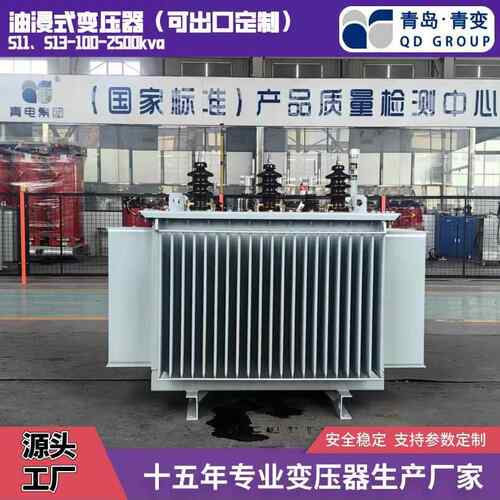 青K电变压器厂S13-M-400 500  S系列 S1630VA油浸式变压器S220、S