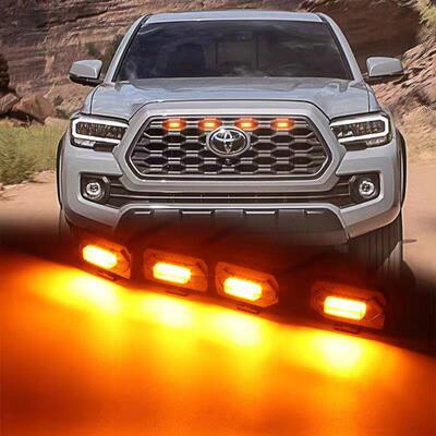 新款 TACOMA TRD运动版 越野版中网格栅小黄灯 Tacoma中网灯