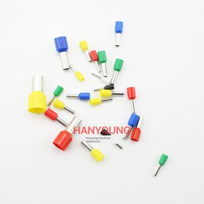 VE0508针型管型冷压接线端子E7508 E1008 E1508 E2508 E4009紫铜