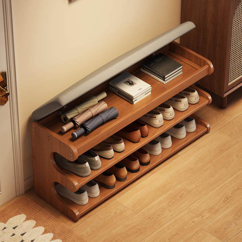 换鞋凳门口家用玄关鞋柜坐凳一体入户穿鞋凳长条凳可坐收纳鞋架子